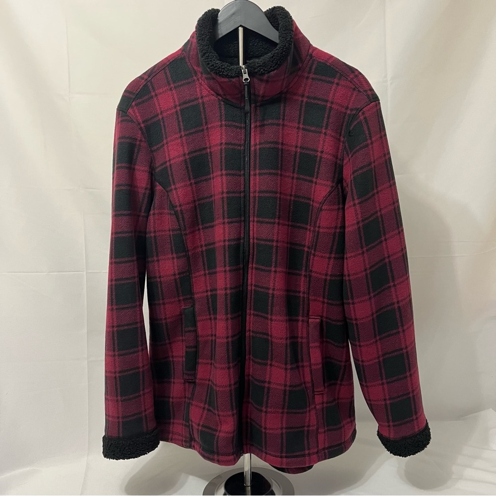 Boston Traders Plaid Fleece Woman’s Jacket